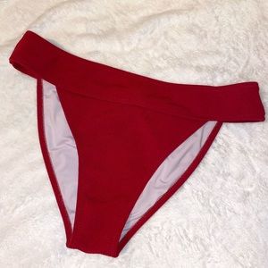 Flattering Red Swim Suit Bottoms